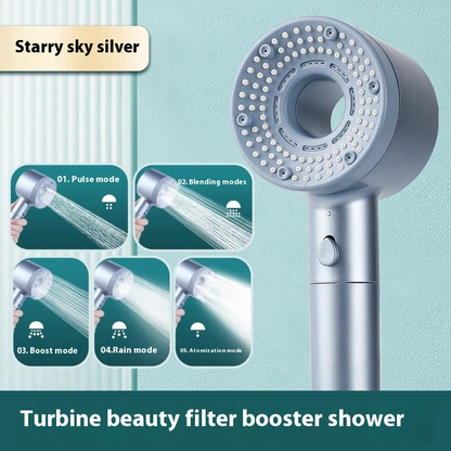 Aqua Guard Filtered Shower Head — Softer Water in 60 Seconds